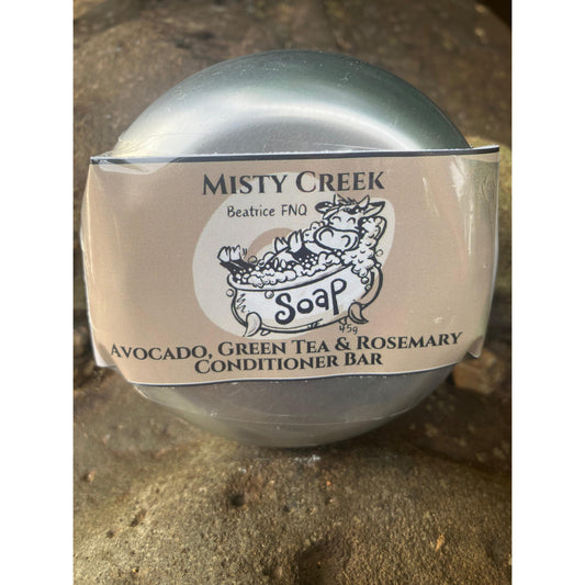 Avocado, Green Tea & Rosemary Conditioner Bar