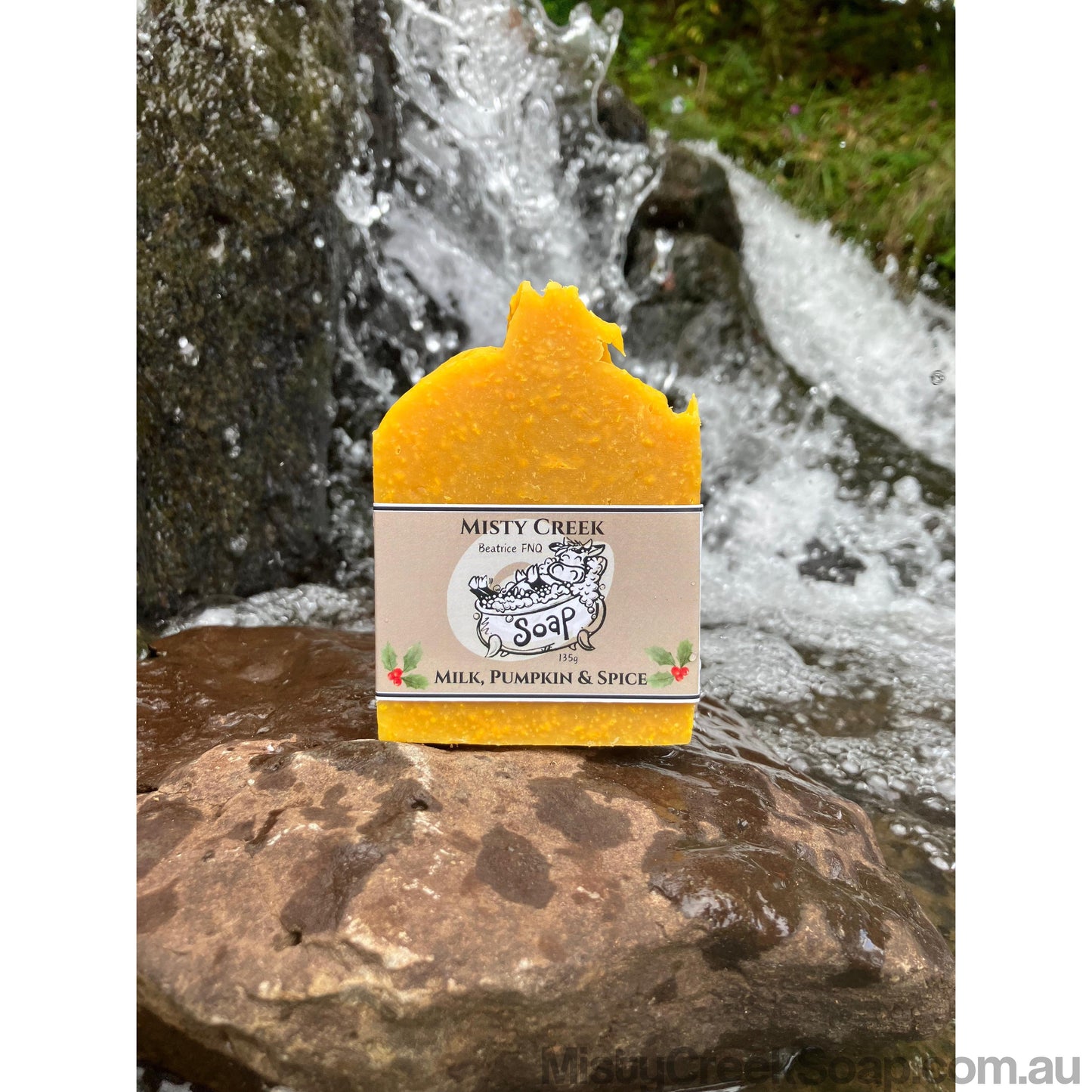 Biodynamic Cow’s Milk, Pumpkin & Spice Soap