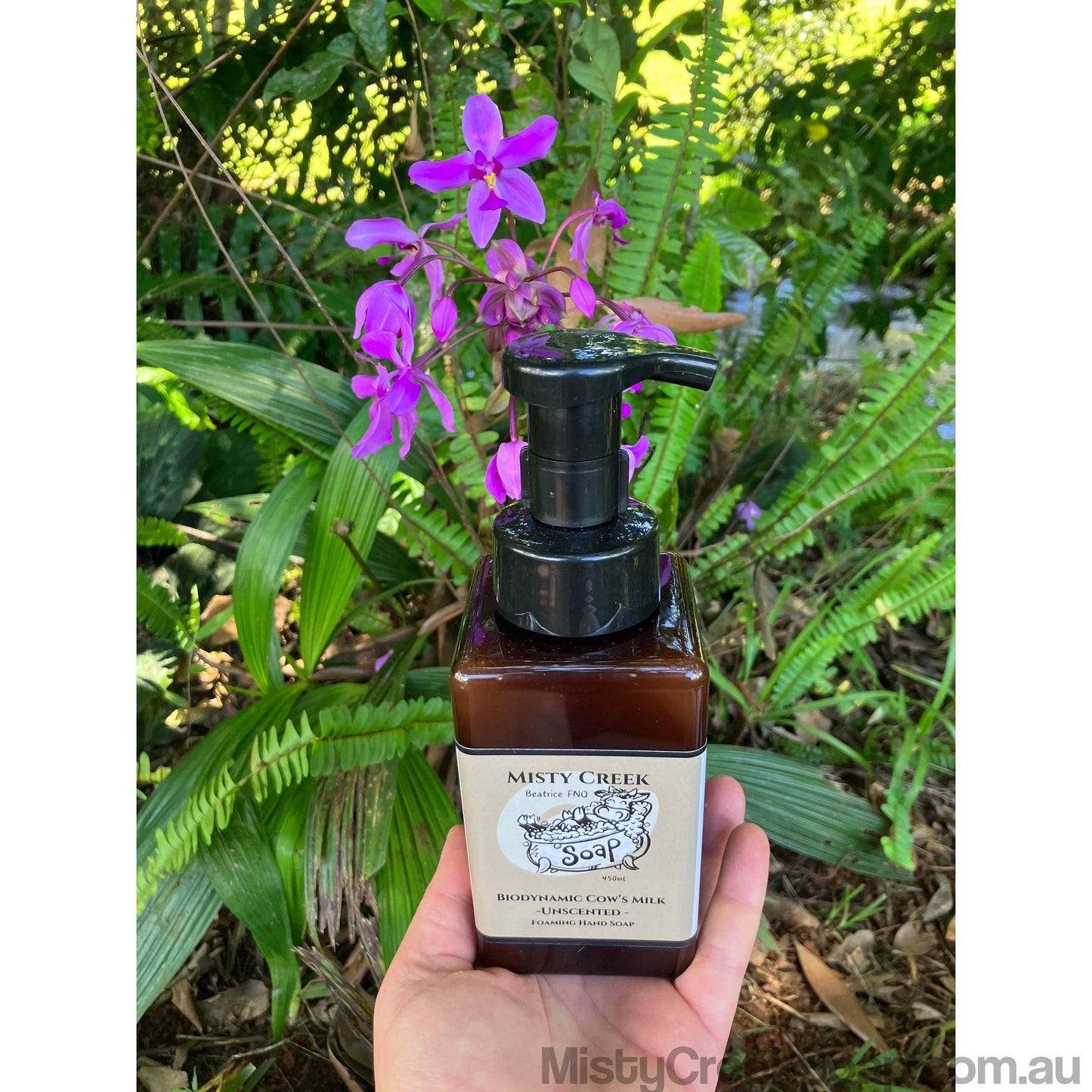 Biodynamic Cow’s Milk Unscented Foaming Liquid Hand Soap