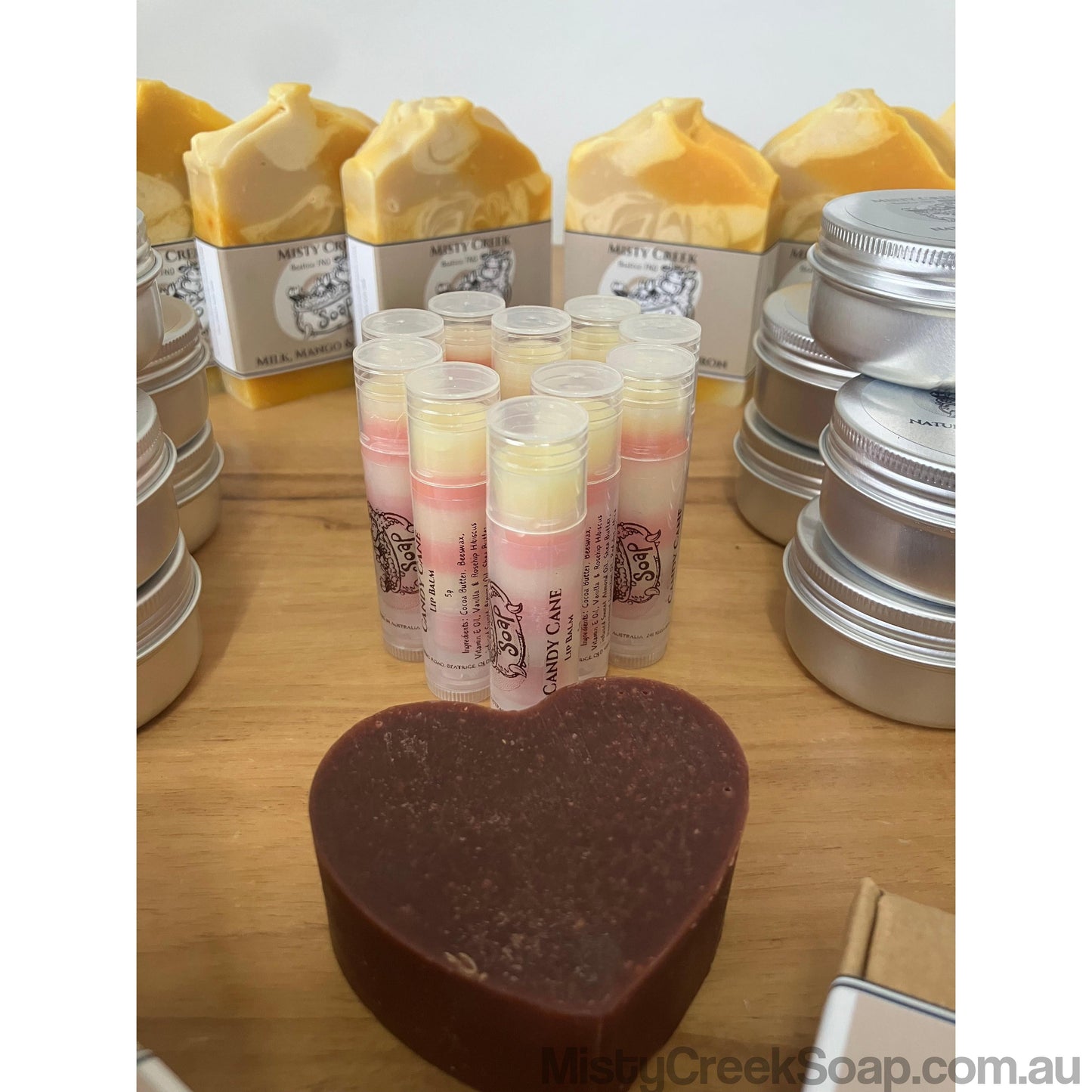 Candy Cane Lip Balm
