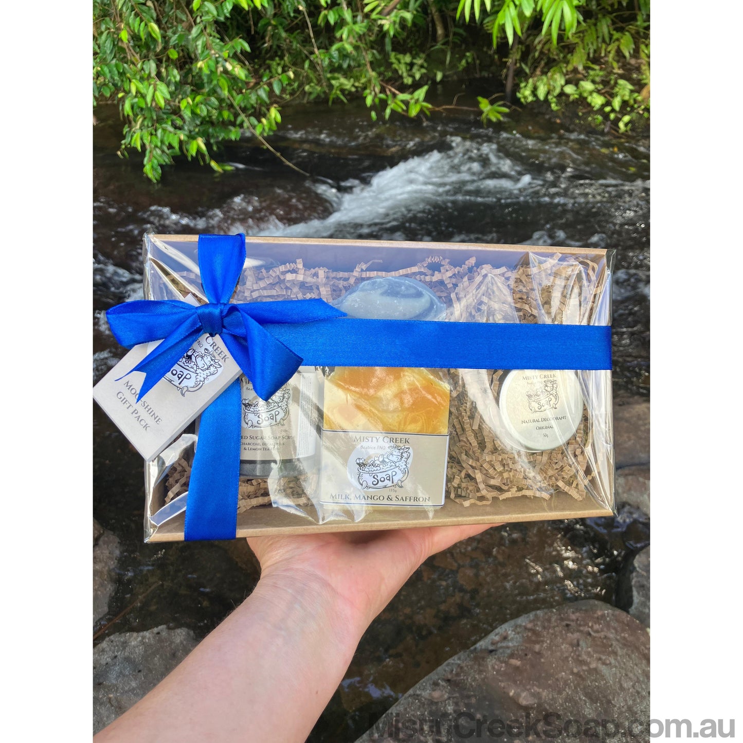 Charcoal, Eucalyptus & Lemon Tea Tree Whipped Sugar Soap Scrub Gift Pack