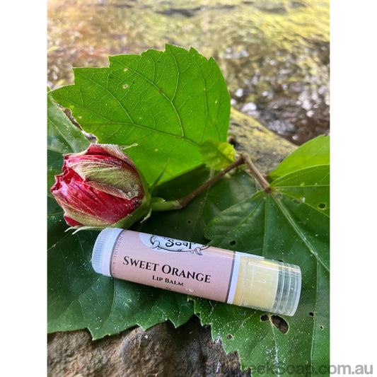 Handcrafted Citrus Essential Oil Lip Balm Bundle