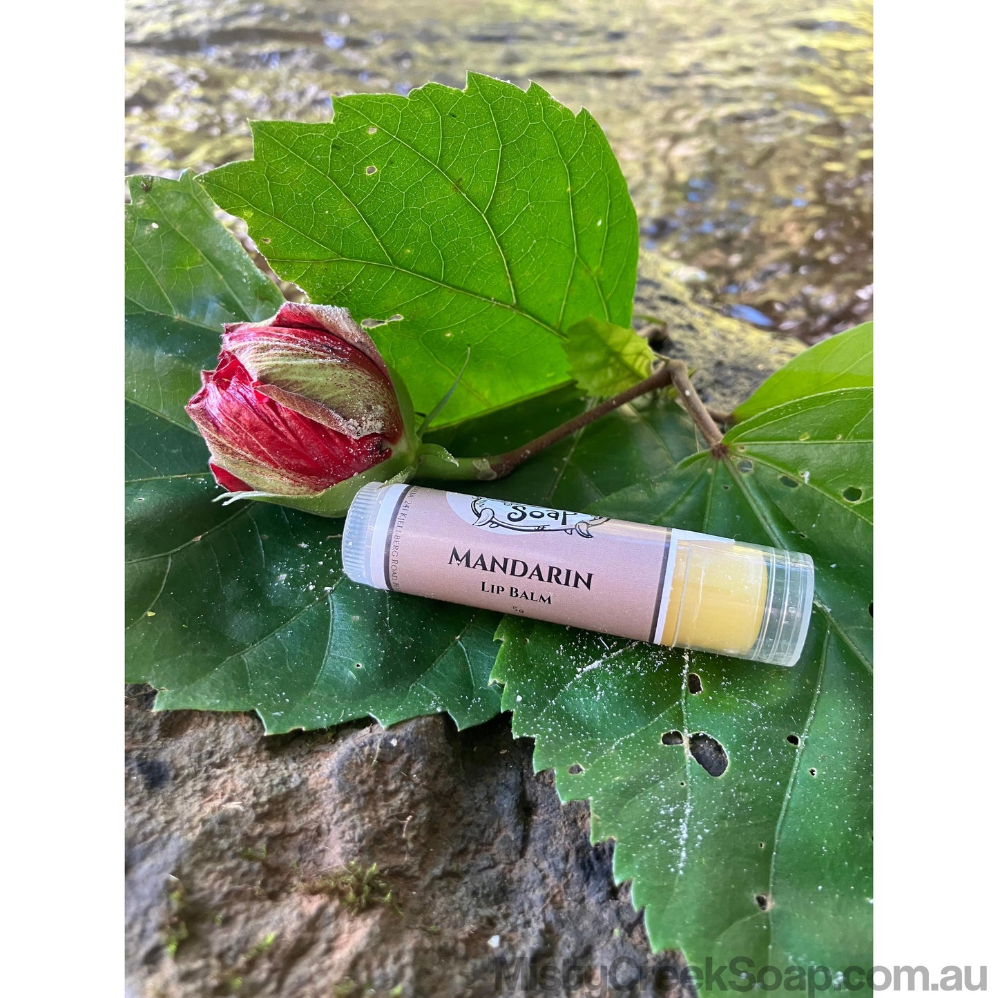 Handcrafted Mandarin Essential Oil Lip Balm