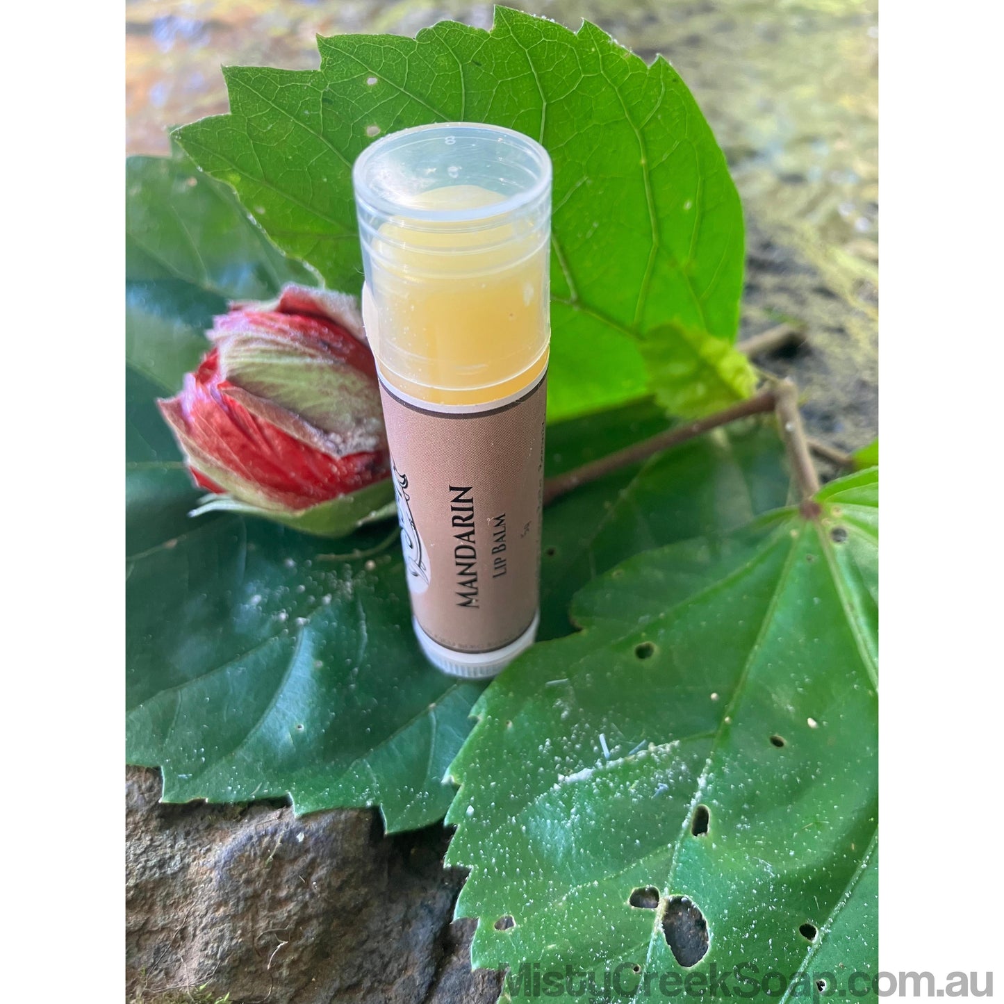Handcrafted Mandarin Essential Oil Lip Balm