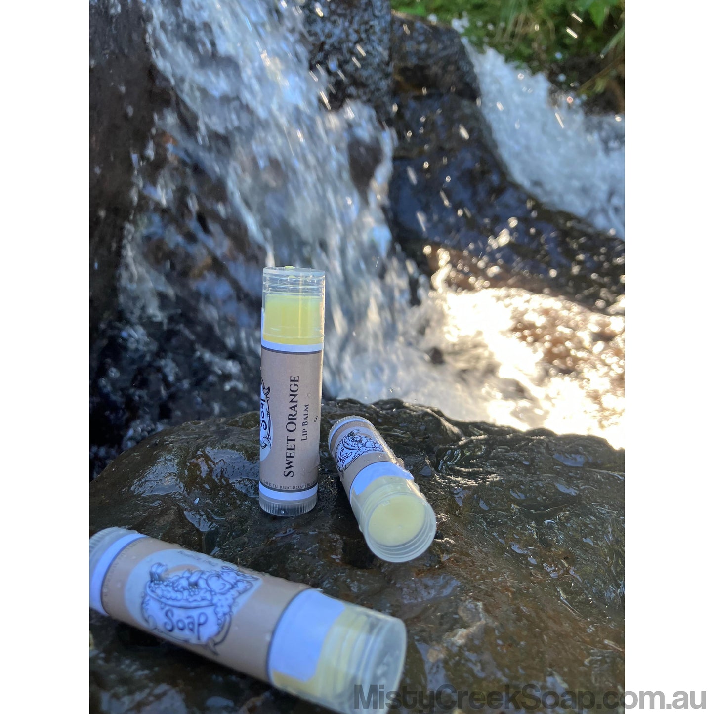 Handcrafted Sweet Orange Lip Balm