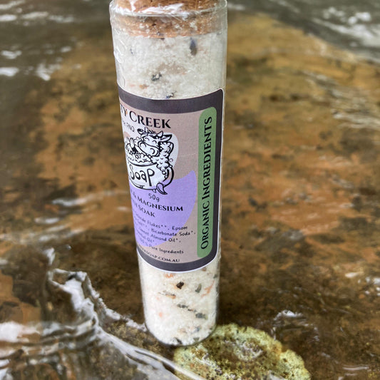 Lavender & Magnesium Bath Soak - Organic Ingredients