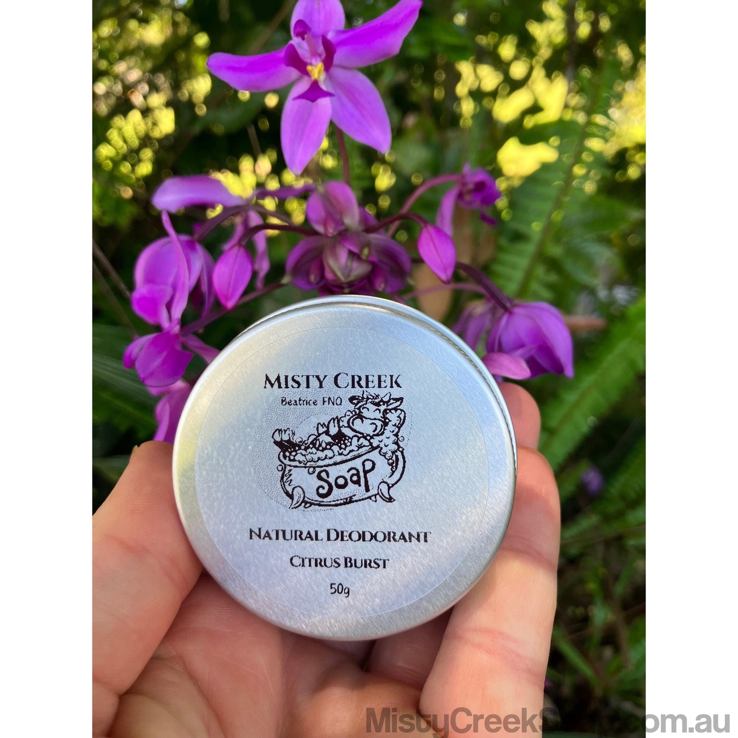 Natural Deodorant- Citrus Burst 50g