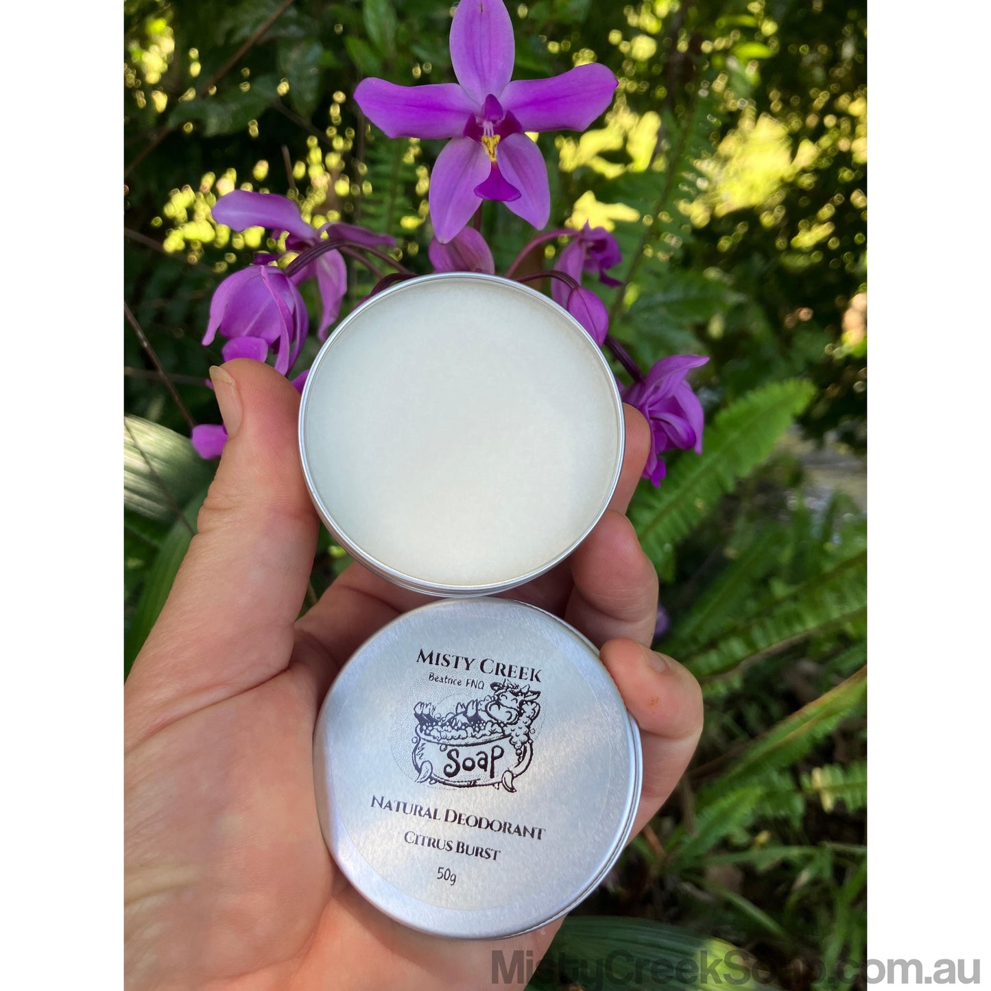 Natural Deodorant- Citrus Burst 50g