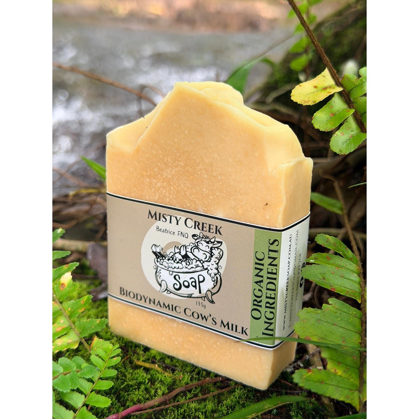 Biodynamic Cow’s Milk Soap - Organic Ingredients
