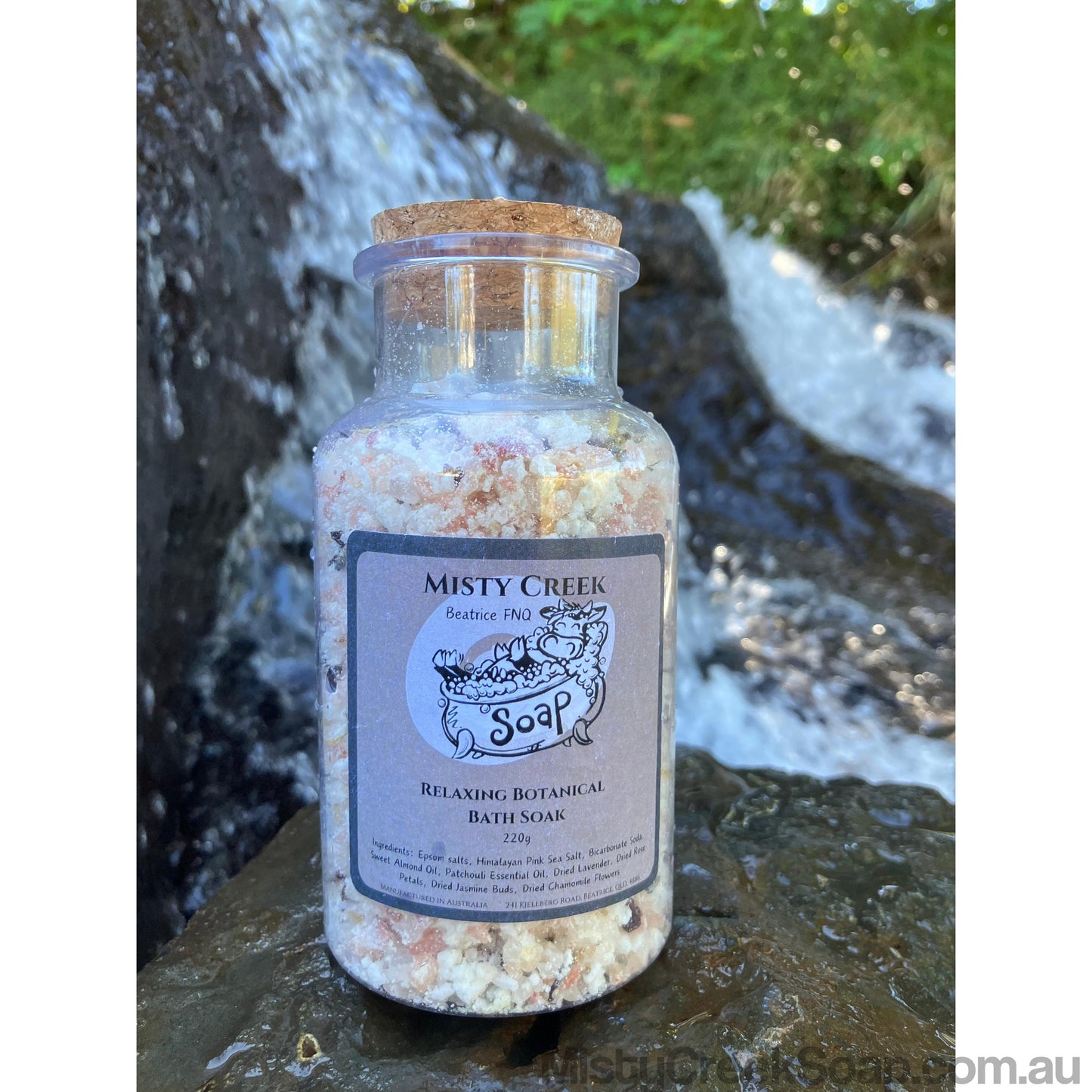 Relaxing Patchouli Bath Soak