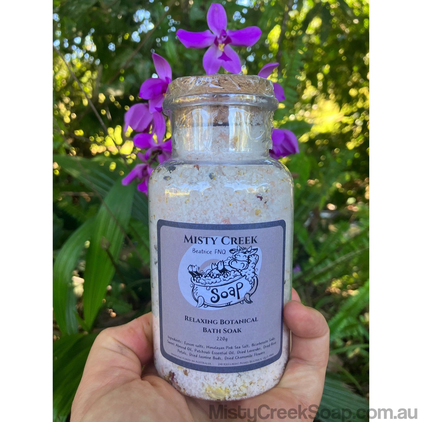 Relaxing Patchouli Bath Soak