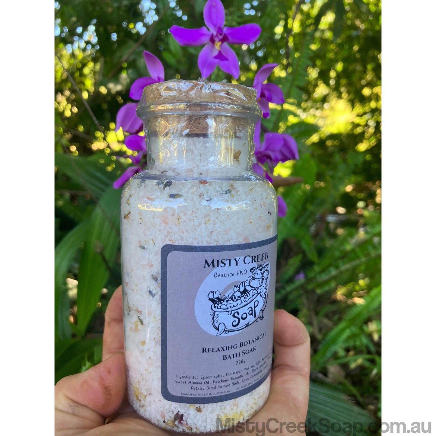 Relaxing Patchouli Bath Soak