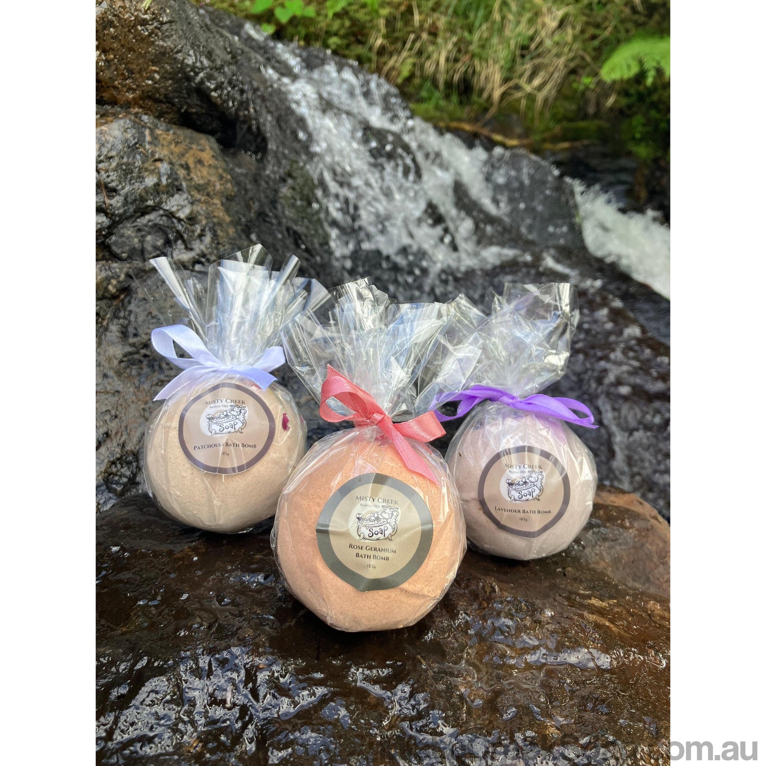 Handmade Essential Oil Bath Bombs