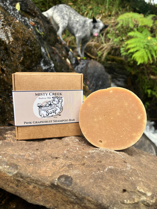 Pink Grapefruit Shampoo Bar 100g