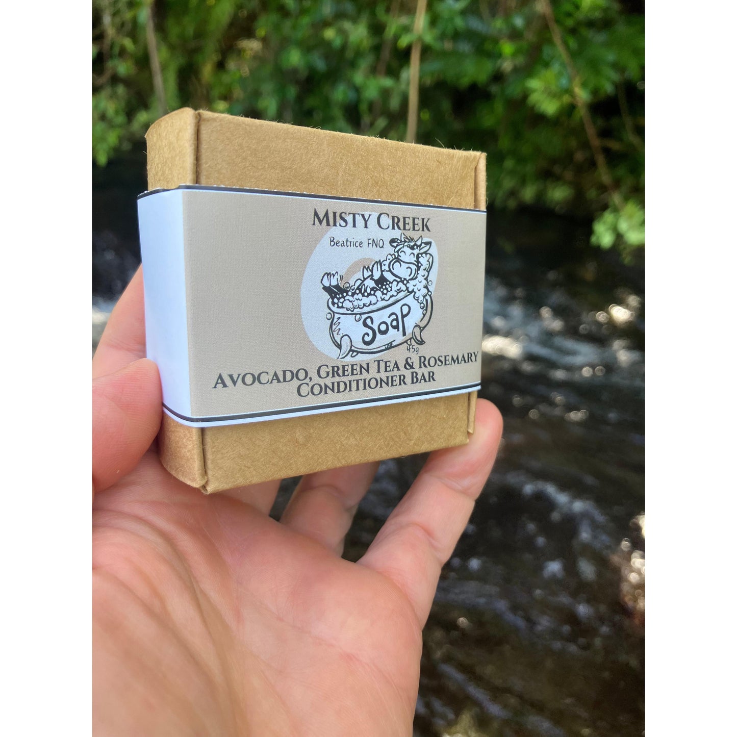Avocado, Green Tea & Rosemary Conditioner Bar