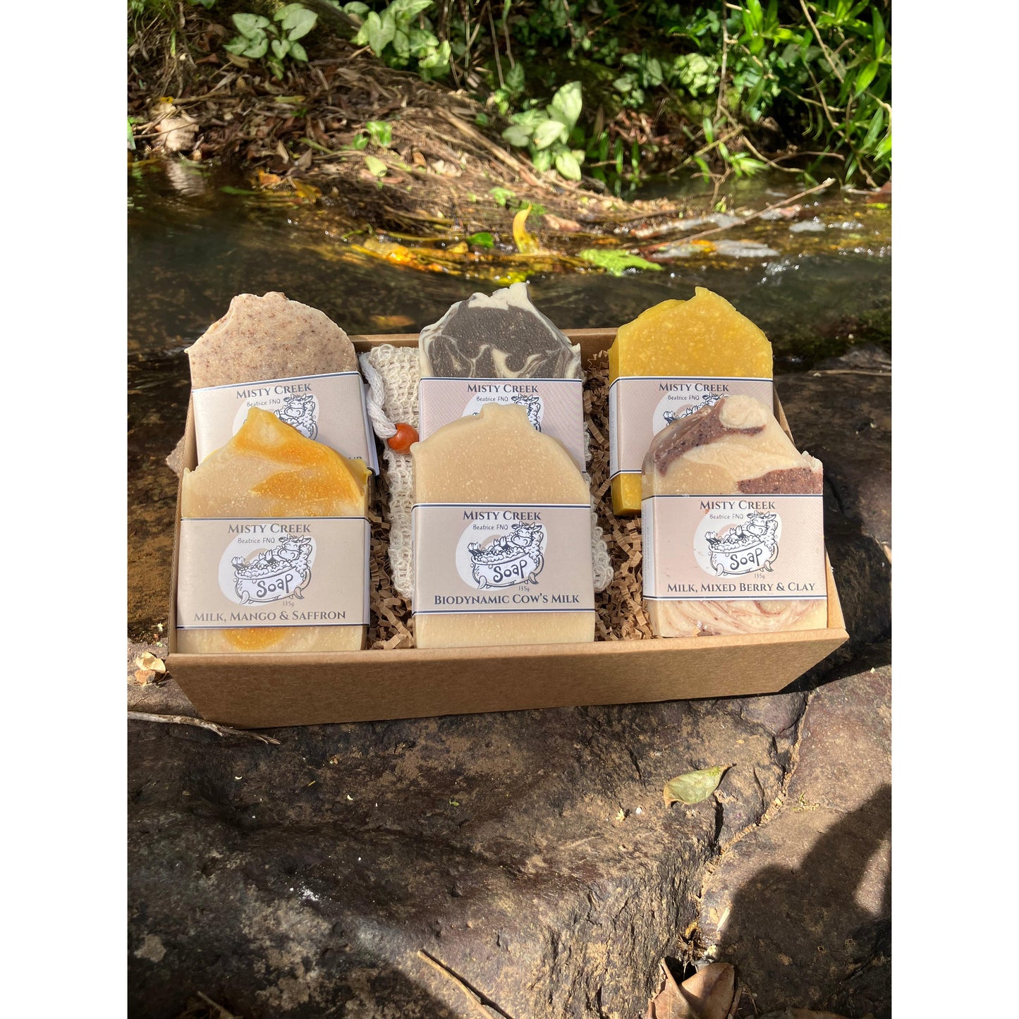 Biodynamic Cow’s Milk Soap Collection Gift Pack