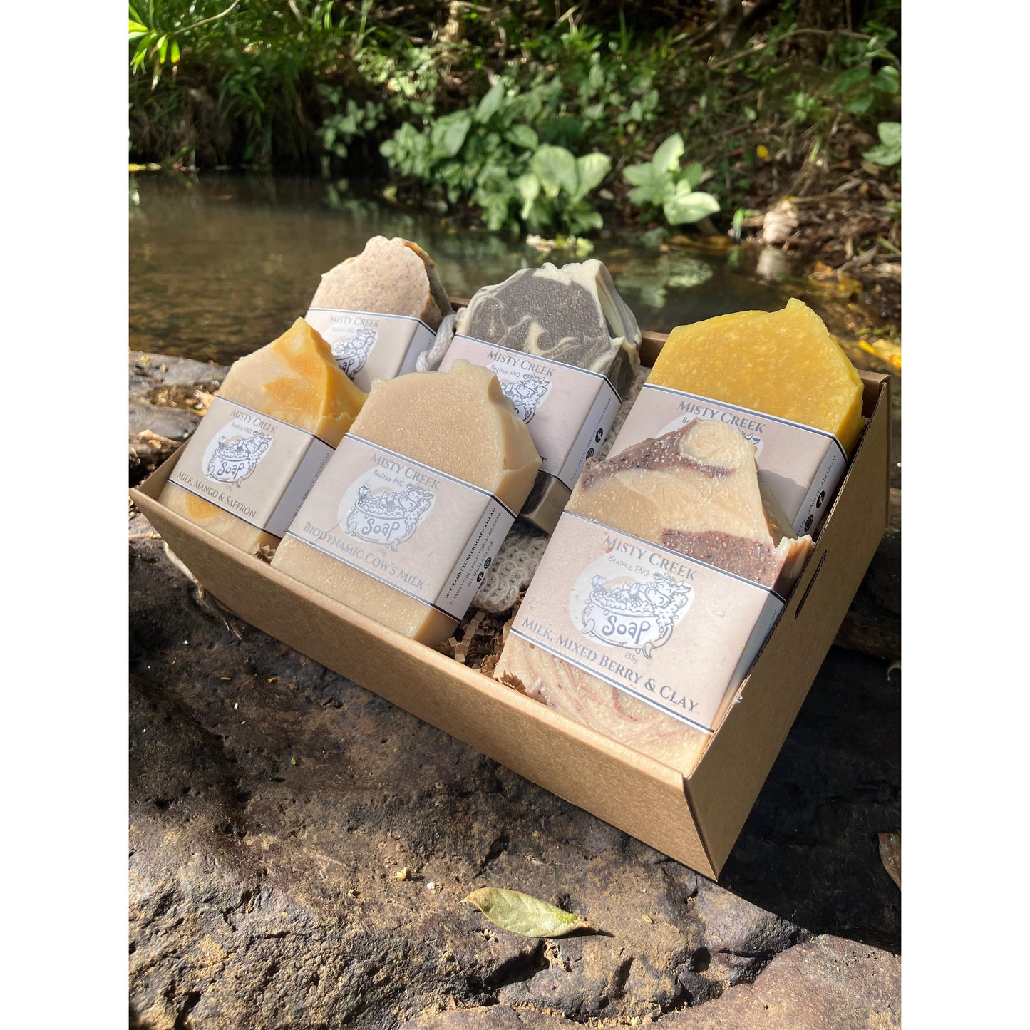 Biodynamic Cow’s Milk Soap Collection Gift Pack