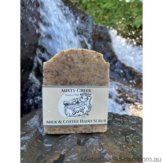 Biodynamic Cow’s Milk & Coffee Hand Scrub Soap