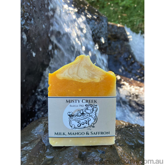 Biodynamic Cow’s Milk, Mango & Saffron Soap