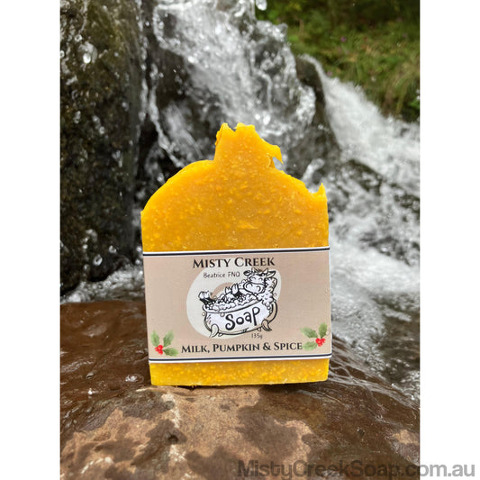 Biodynamic Cow’s Milk, Pumpkin & Spice Soap