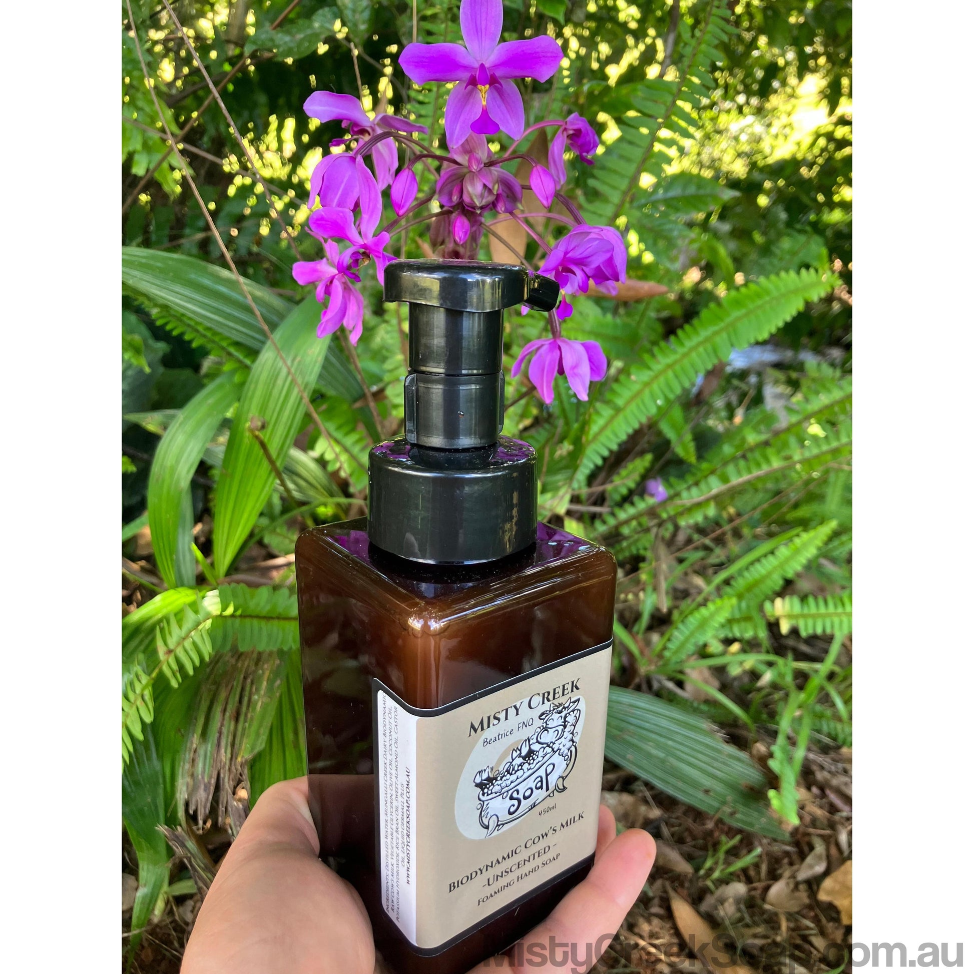 Biodynamic Cow’s Milk Unscented Foaming Liquid Hand Soap