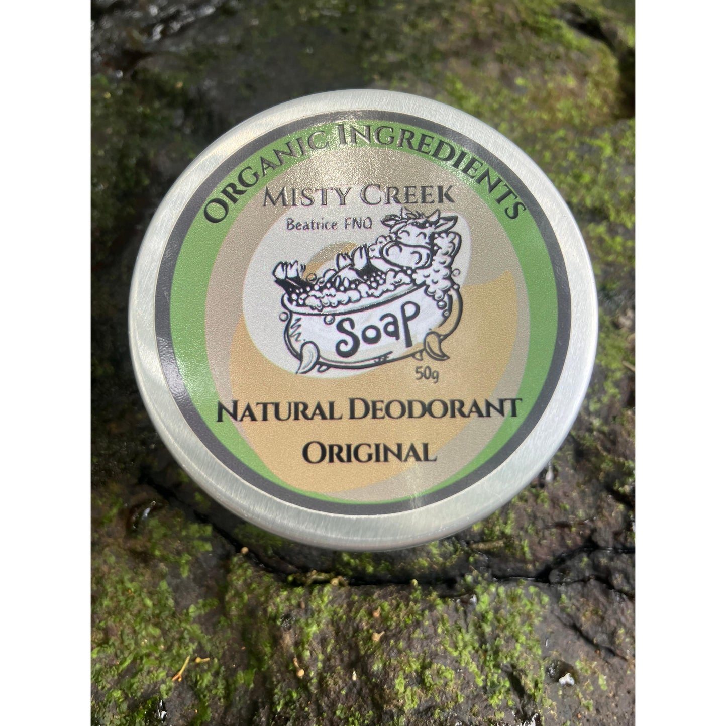 Natural Deodorant - Original 50g - Organic Ingredients