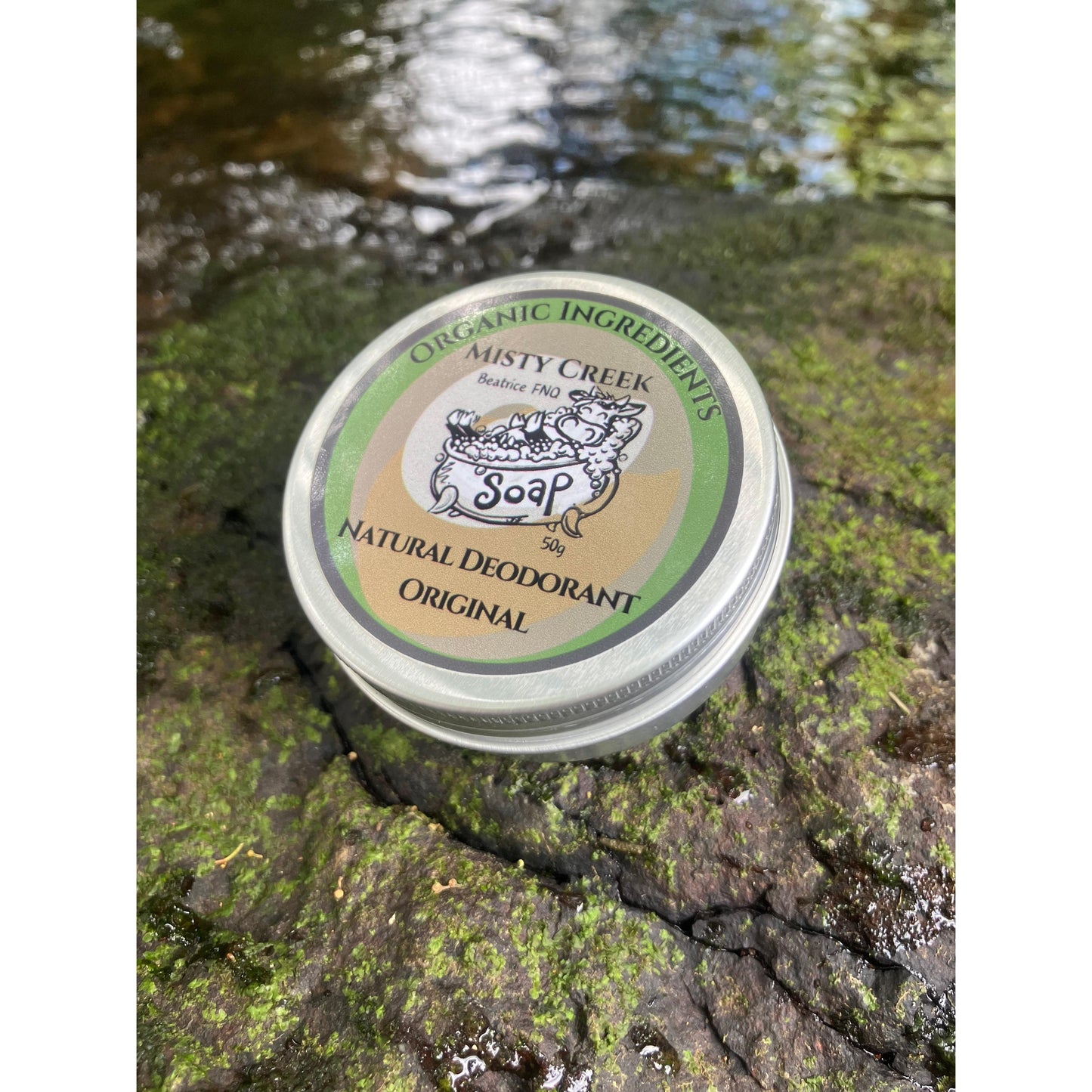 Natural Deodorant - Original 50g - Organic Ingredients