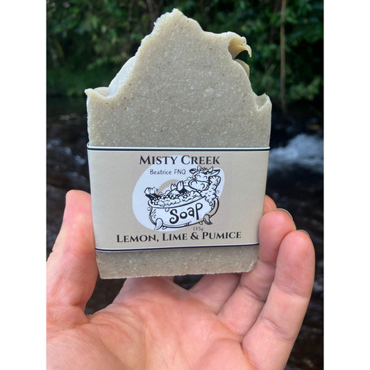 Lemon, Lime & Pumice Soap - SUPER TOUGH Bar