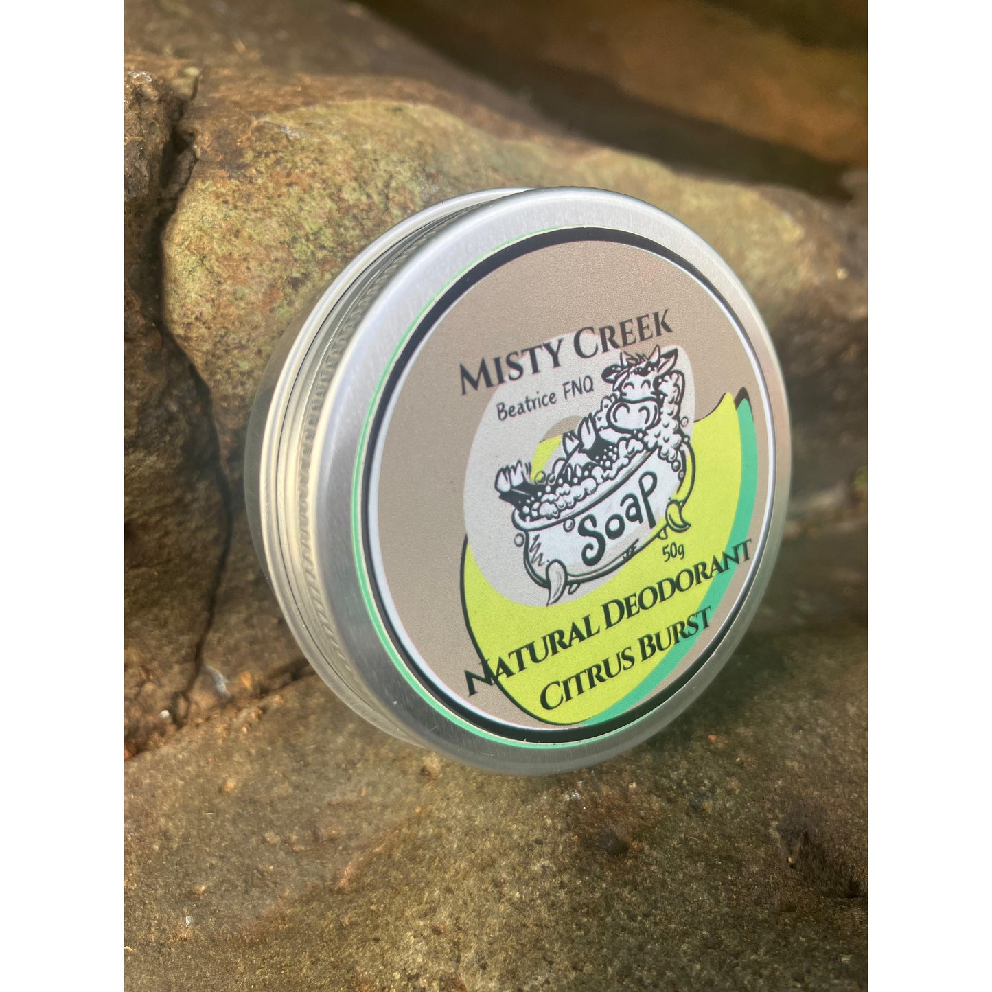 Natural Deodorant- Citrus Burst 50g