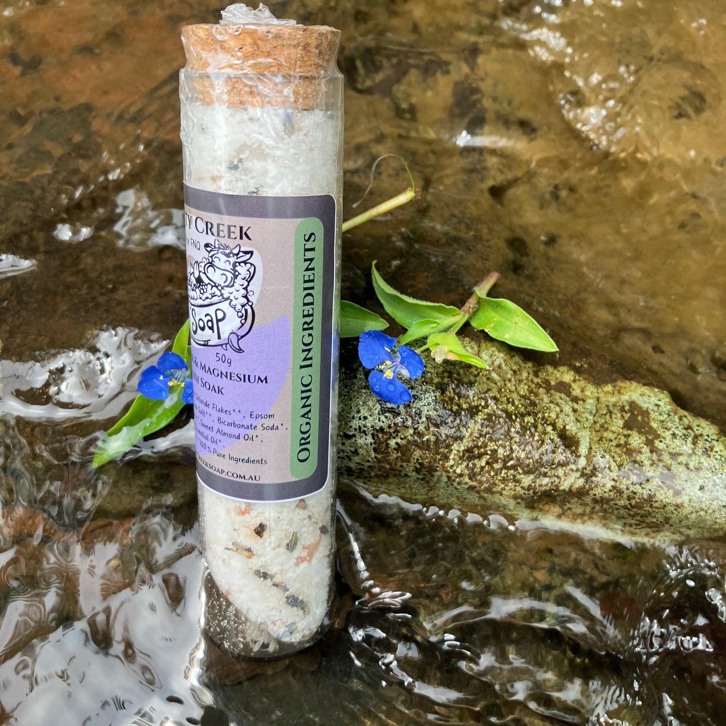 Lavender & Magnesium Bath Soak - Organic Ingredients