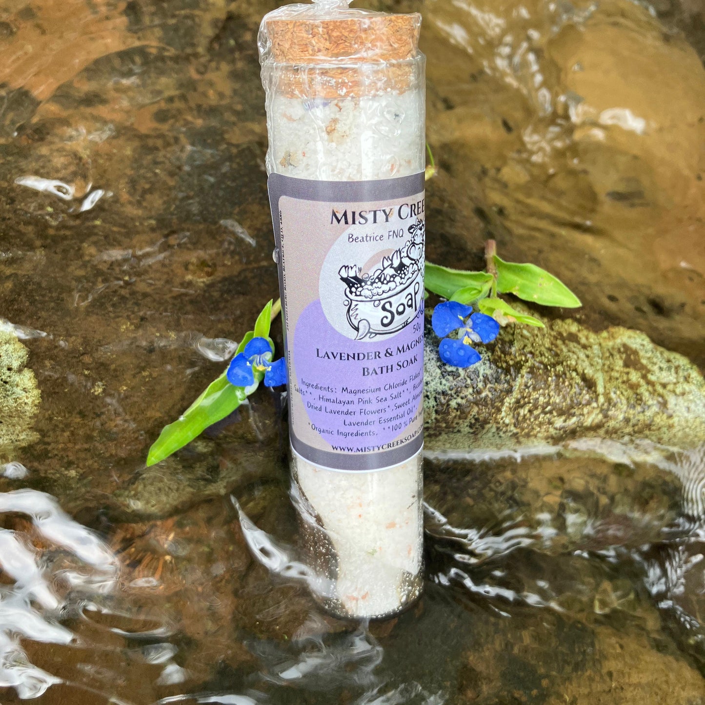 Lavender & Magnesium Bath Soak - Organic Ingredients