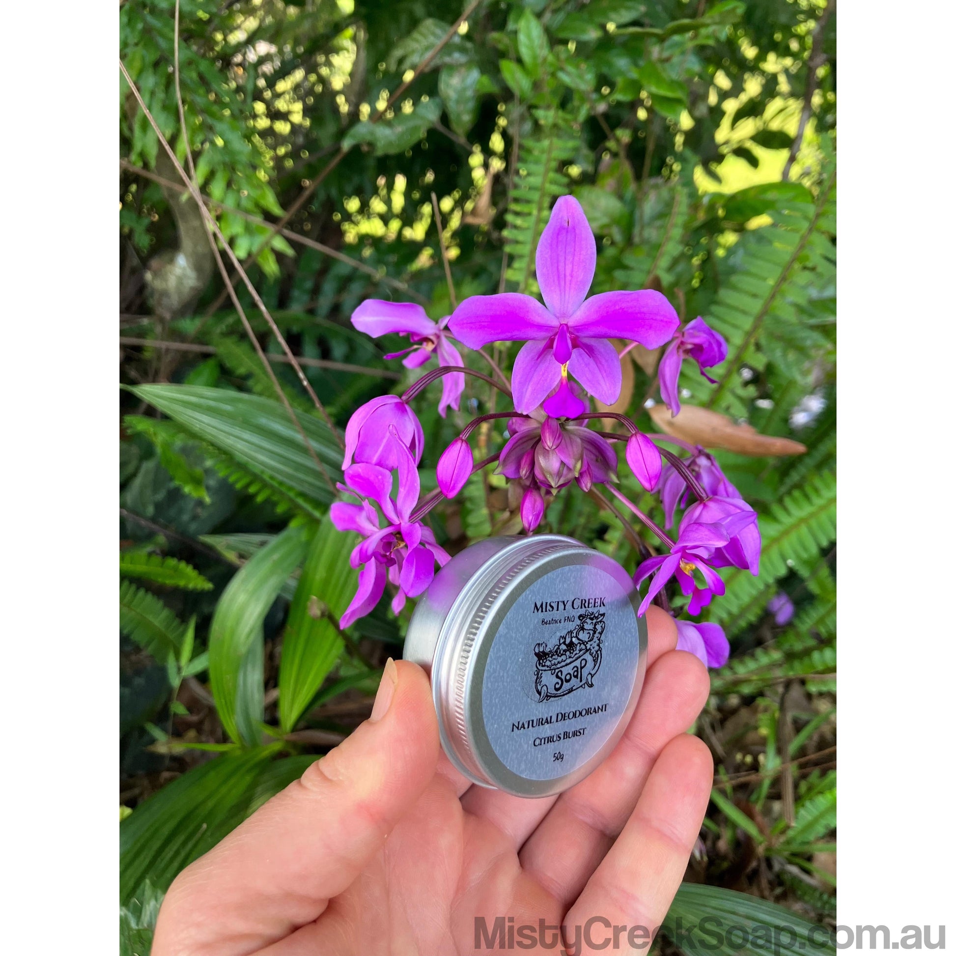 Natural Deodorant- Citrus Burst 50g