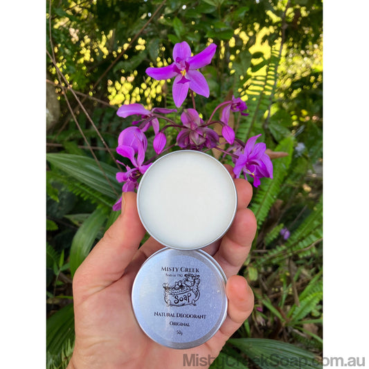 Natural Deodorant - Original 50g - 99% Organic Ingredients