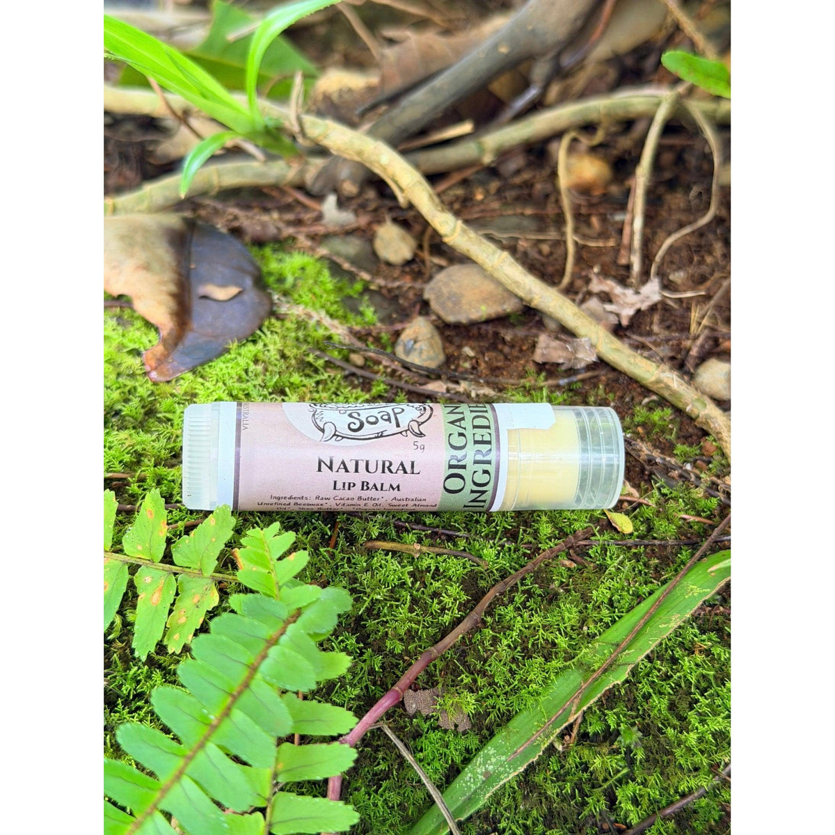 Natural Lip Balm - Organic Ingredients