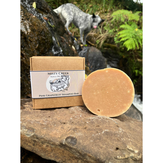 Pink Grapefruit Essential Oil Shampoo Bars