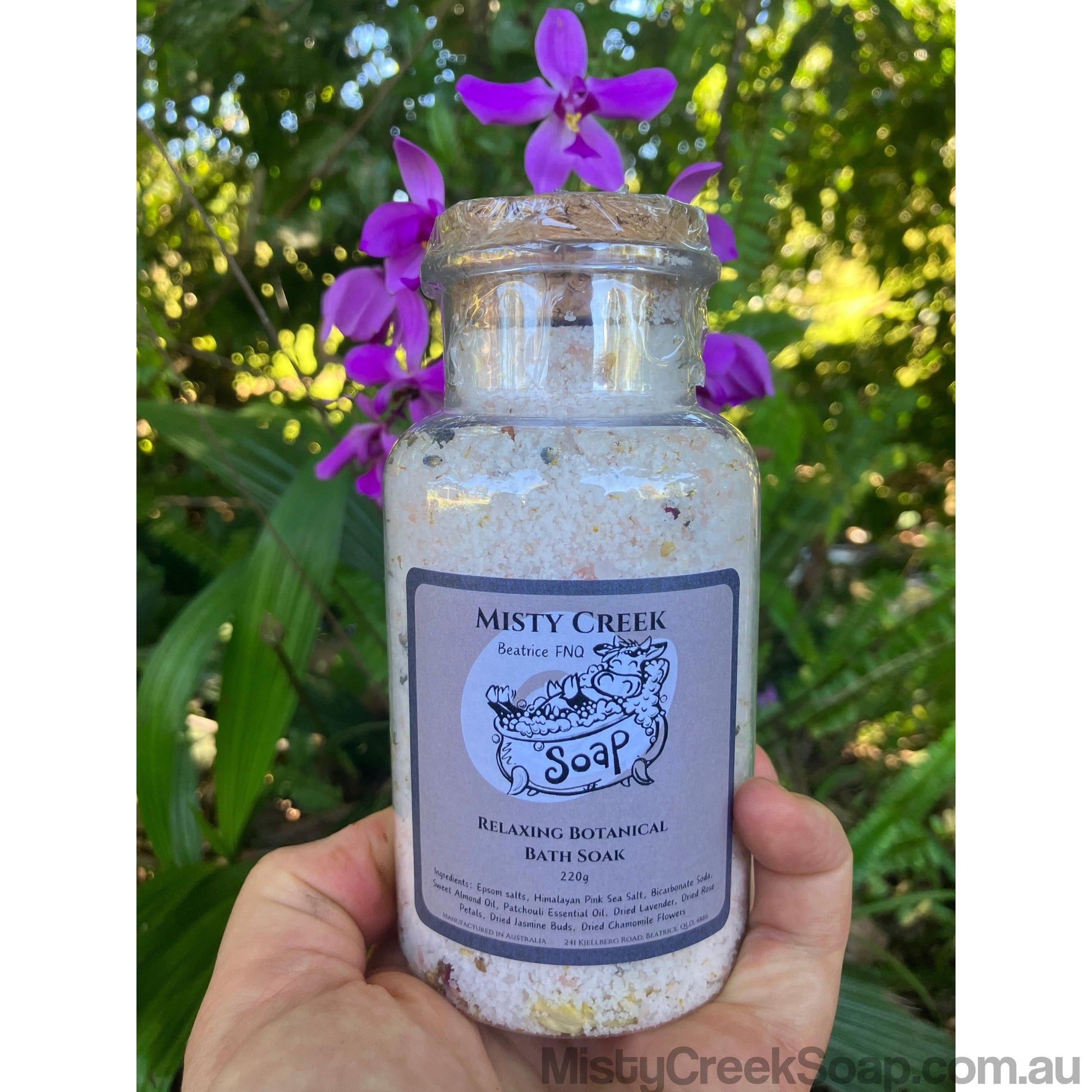 Relaxing Patchouli Bath Soak