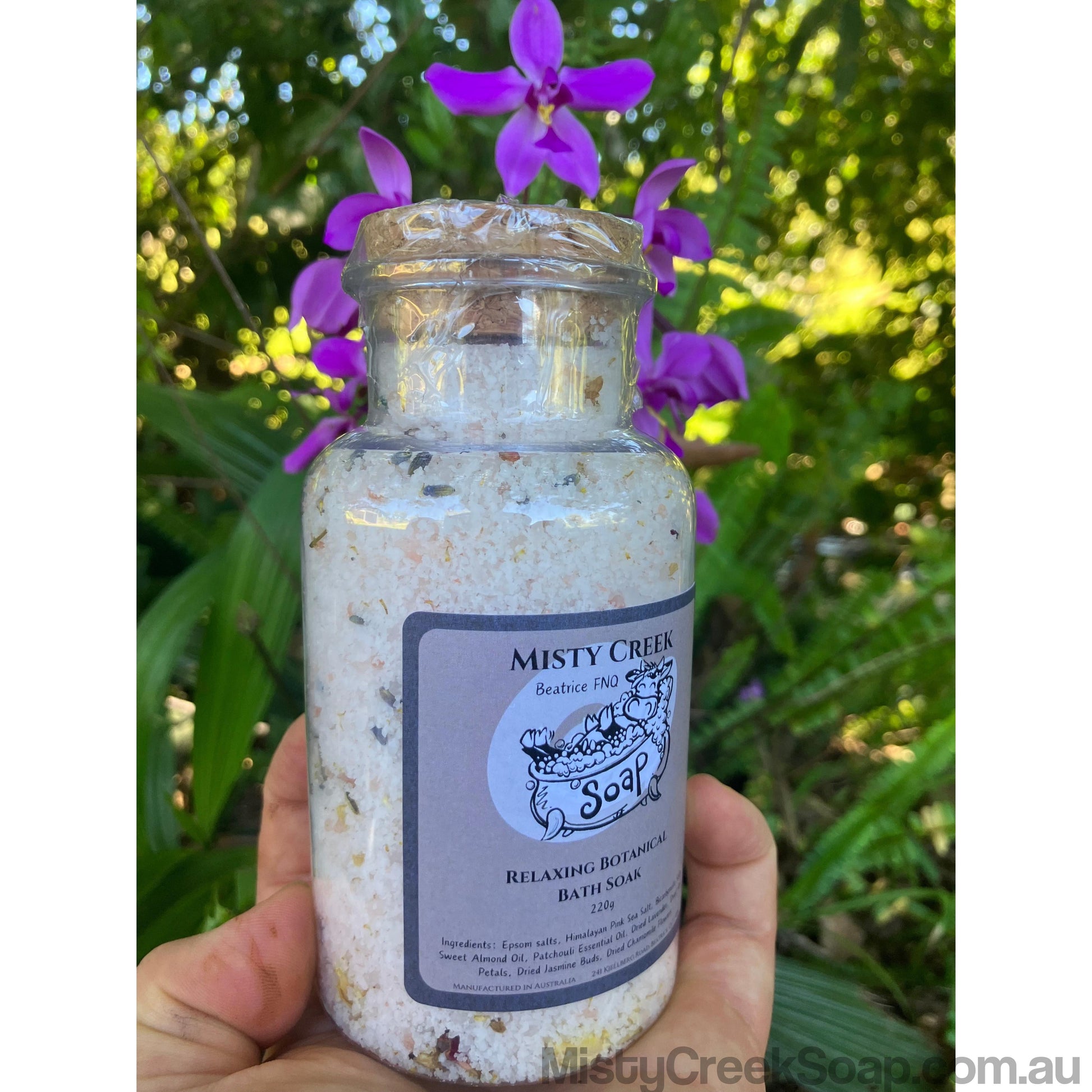 Relaxing Patchouli Bath Soak