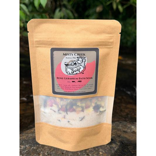 Rose Geranium Bath Soak
